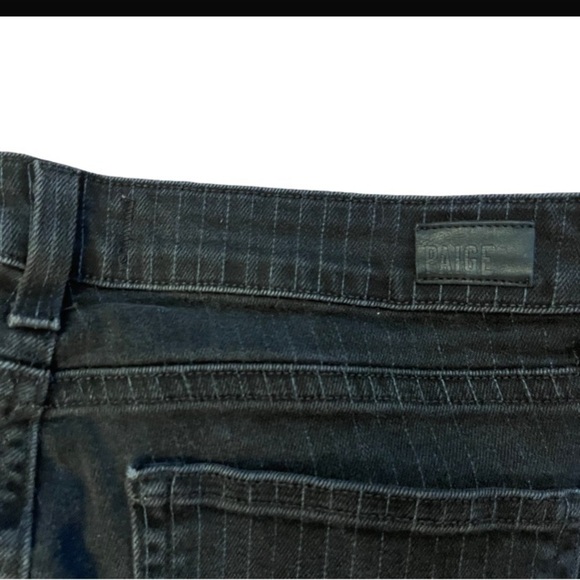Paige Pinstriped jeans size 30 skinny fit - Picture 4 of 10